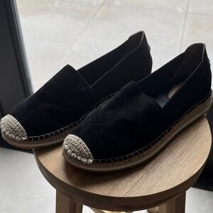 NWOT Cole Haan Grandseries w Cloudfeel Cushioning Black Espadrille Flats